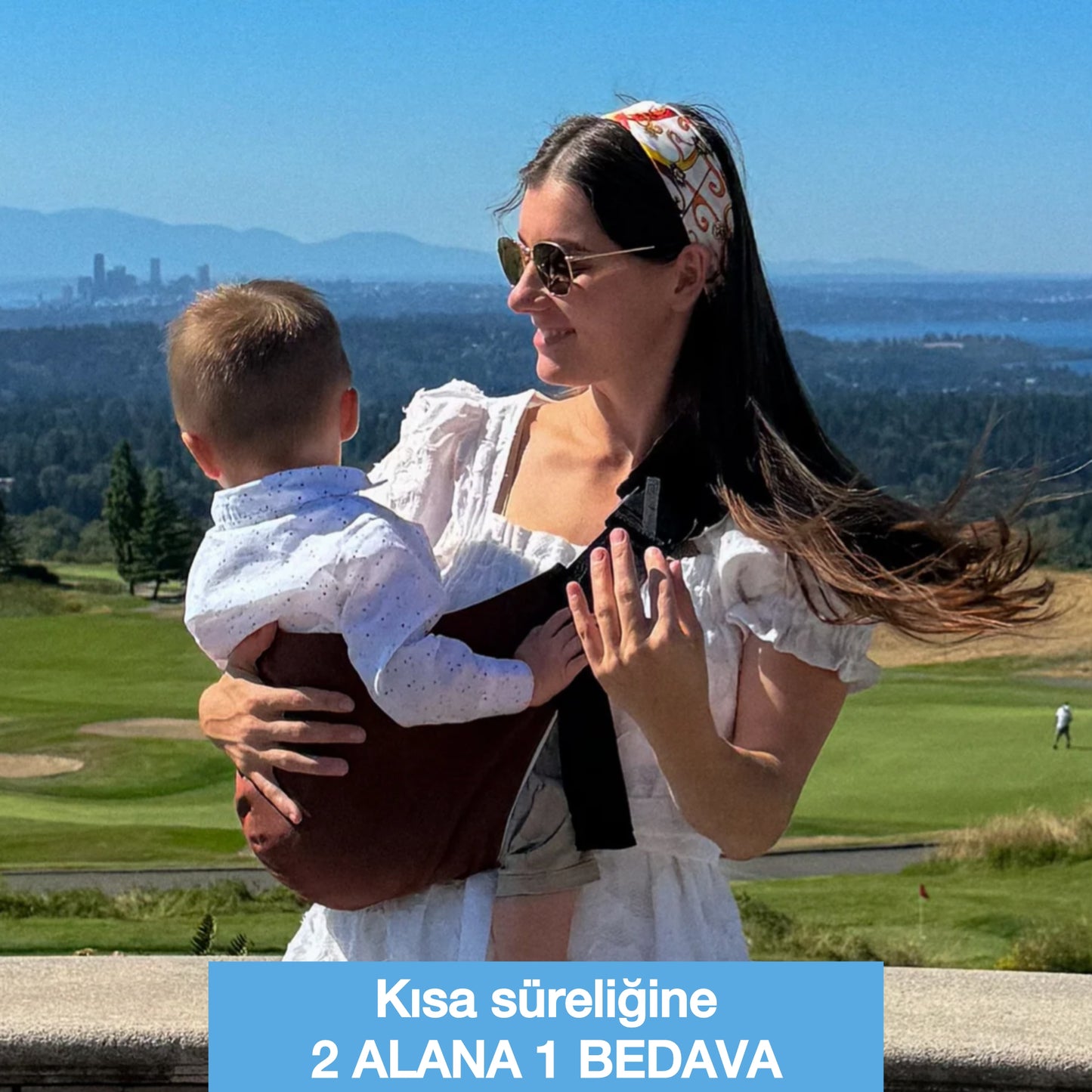 Momliya™ Ergonomik Bebek Taşıyıcı Sling